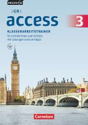 English G Access - G9 - Band 3: 7. Schuljahr - Klassenarbeitstrainer mit Audios und Lösungen online