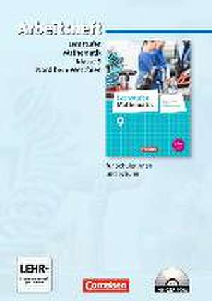 Lernstufen Mathematik 9. Schuljahr. Arbeitsheft mit eingelegten Lösungen und CD-ROM. Differenzierende Ausgabe Nordrhein-Westfalen de Rainer Bamberg