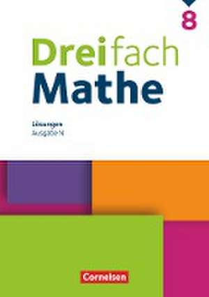 Dreifach Mathe 8. Schuljahr - Lösungen zum Schulbuch