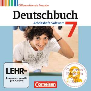 Deutschbuch 7. Schuljahr. Übungs-CD-ROM zum Arbeitsheft de Markus Langner