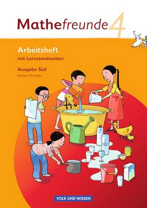 Mathefreunde 4. Schuljahr. Arbeitsheft. Süd de Jana Elsner