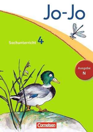 Jo-Jo Sachunterricht - Ausgabe N. 4. Schuljahr - Schülerbuch de Falk Beckhausen