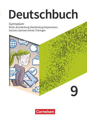 Deutschbuch Gymnasium 9. Schuljahr - Berlin, Brandenburg, Mecklenburg-Vorpommern, Sachsen, Sachsen-Anhalt und Thüringen - Schulbuch de Christoph Fischer