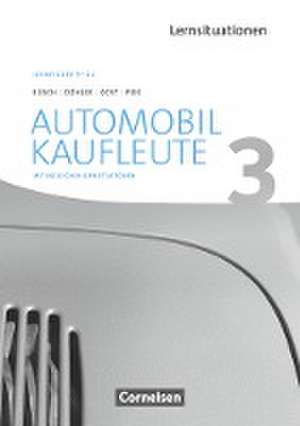 Automobilkaufleute Band 3: Lernfelder 9-12 - Arbeitsbuch mit englischen Lernsituationen de Norbert Büsch