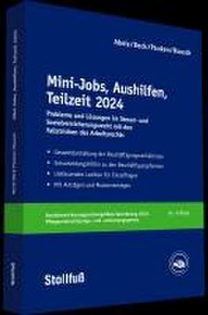 Mini-Jobs, Aushilfen, Teilzeit 2024 de Andreas Abels