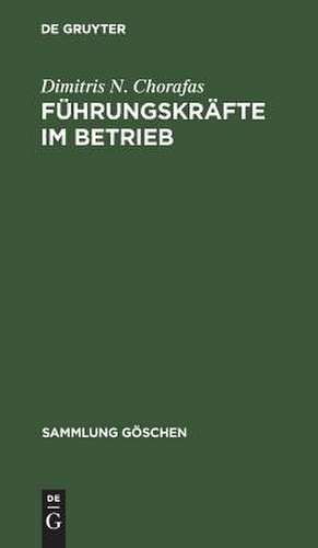 Führungskräfte im Betrieb: Planung, Einsatz, Entwicklung de Dimitris N. Chorafas