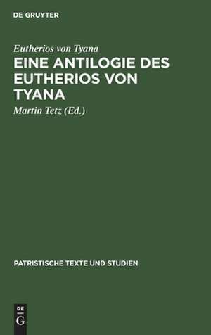 Eine Antilogie des Eutherios von Tyana de Eutherios von Tyana