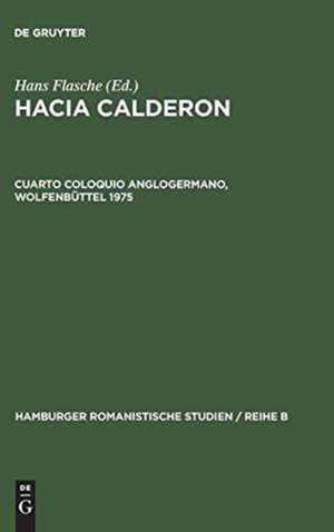 Cuarto Coloquio Anglogermano, Wolfenbüttel 1975 de Hans Flasche