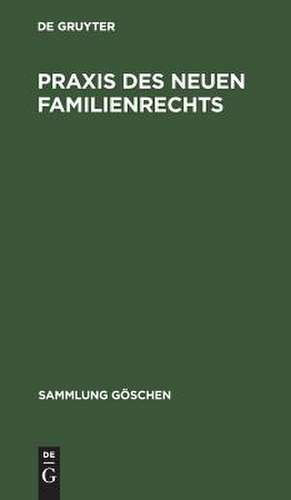 Praxis des neuen Familienrechts: Referate und Berichte der Großen Arbeitstagung des Fachverbandes Berliner Stadtvormünder e.V. vom 28. November bis 2. Dezember 1977 in Berlin de Gerhard Schaplow