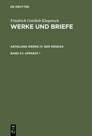 Apparat 1 de Friedrich Gottlieb Klopstock