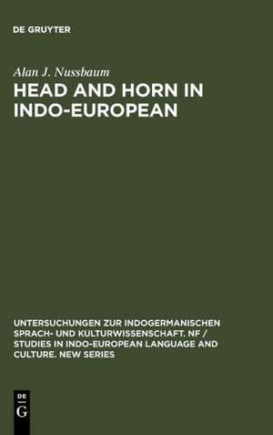 Head and Horn in Indo-European de Alan J. Nussbaum