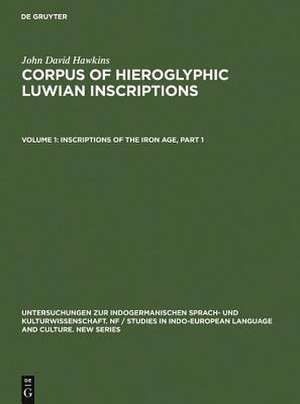 Inscriptions of the Iron Age: Part 1: Text, Introduction, Karatepe, Karkamis, Tell Ahmar, Maras, Malatya, Commagene. Part 2: Text, Amuq, Aleppo, Hama, Tabal, Assur Letters, Miscellaneous, Seals, Indices. Part 3: Plates de John David Hawkins