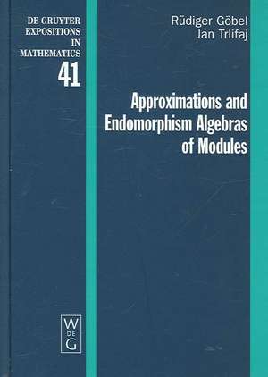 Approximations and Endomorphism Algebras of Modules de Rüdiger Göbel