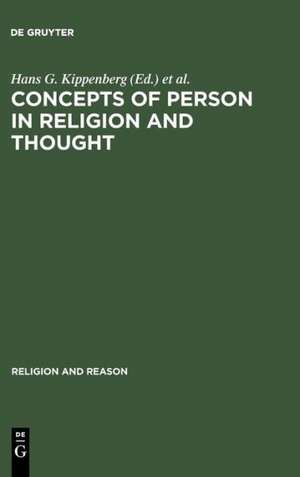 Concepts of Person in Religion and Thought de Hans G. Kippenberg