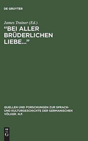 "Bei aller brüderlichen Liebe...": The Letters of Sophie Tieck to her Brother Friedrich de James Trainer