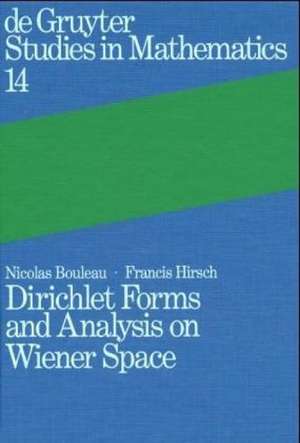 Dirichlet Forms and Analysis on Wiener Space de Nicolas Bouleau