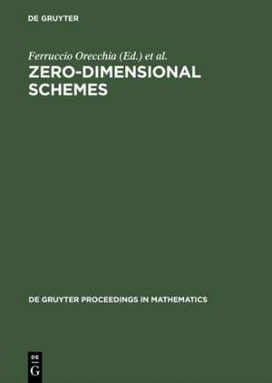 Zero-Dimensional Schemes de Luca Chiantini