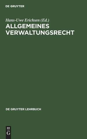 Allgemeines Verwaltungsrecht de Peter Badura