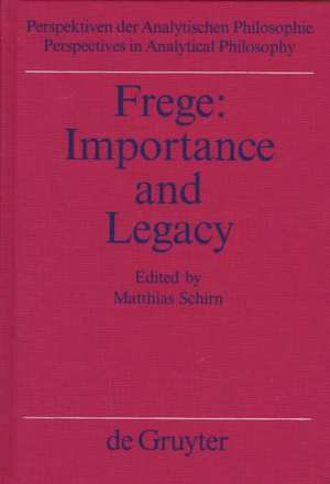 Importance and Legacy de Matthias Schirn