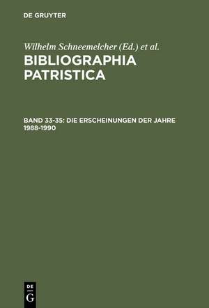 Die Erscheinungen der Jahre 1988–1990 de Wilhelm Schneemelcher