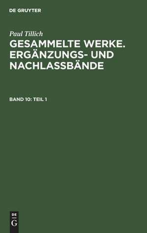 Teil 1 de Paul Tillich