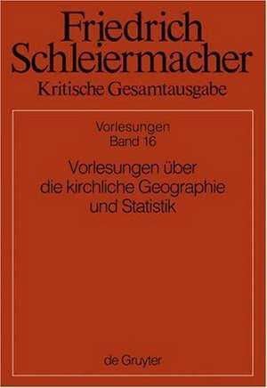 Vorlesungen über die kirchliche Geographie und Statistik de Simon Gerber