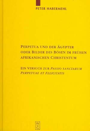 Perpetua und der Ägypter oder Bilder des Bösen im frühen afrikanischen Christentum: Ein Versuch zur Passio sanctarum Perpetuae et Felicitatis de Peter Habermehl