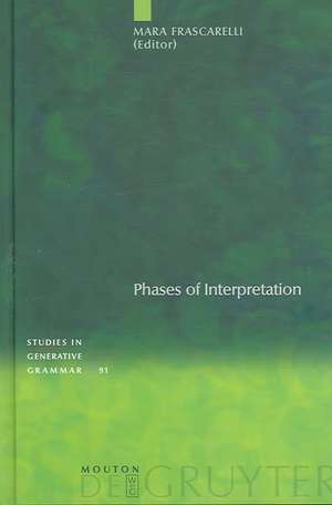 Phases of Interpretation de Mara Frascarelli