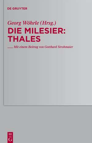 Thales de Gotthard Strohmaier