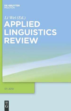 Applied Linguistics Review. 2010 1 de Li Wei