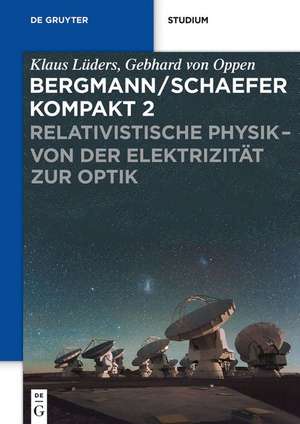 Relativistische Physik - von der Elektrizität zur Optik de Klaus Lüders