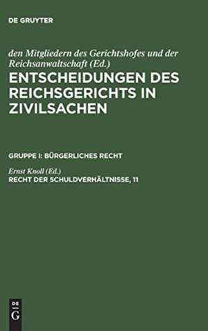 Recht der Schuldverhältnisse, 11 de Ernst Knoll