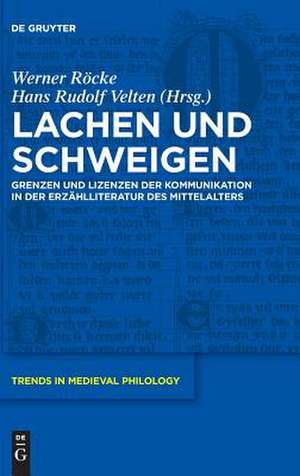 Lachen und Schweigen de Hans Rudolf Velten