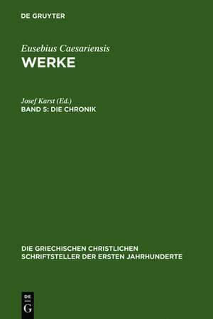 Die Chronik: Aus dem Armenischen übersetzt de Josef Karst