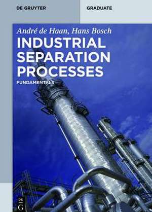 Industrial Separation Processes: Fundamentals de André B. de Haan