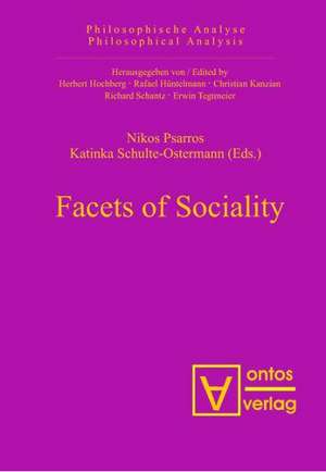 Facets of Sociality de Nikos Psarros