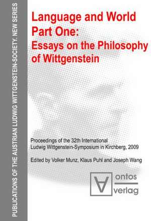 Essays on the philosophy of Wittgenstein de Volker Munz