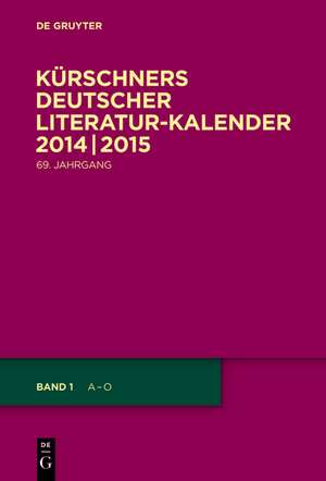 2014/2015 de Joseph Kürschner