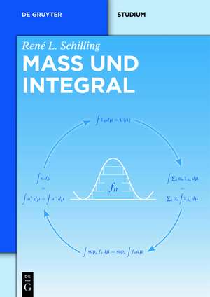 Maß und Integral: Eine Einführung für Bachelor-Studenten de René L. Schilling