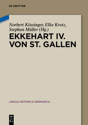 Ekkehart IV. von St. Gallen de Norbert Kössinger