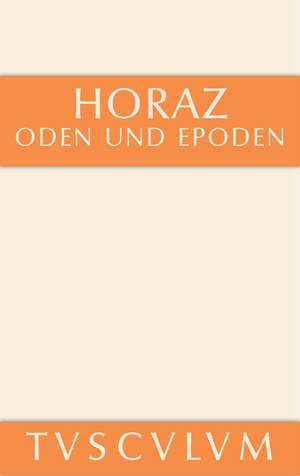 Oden und Epoden de Quintus Horatius Flaccus