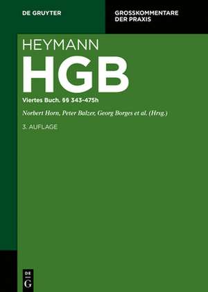 Viertes Buch. 343-475h de Norbert Horn