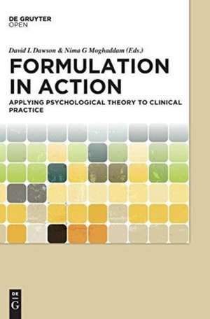 Formulation in Action: Applying Psychological Theory to Clinical Practice de David Dawson