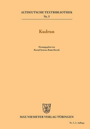 Kudrun de Bruno Boesch