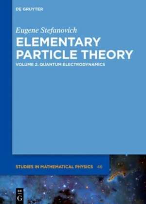 Quantum Electrodynamics de Eugene Stefanovich