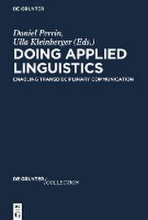 Doing Applied Linguistics de Ulla Kleinberger