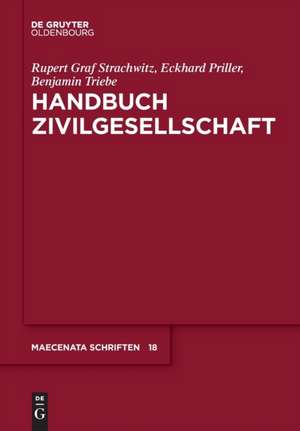 Handbuch Zivilgesellschaft de Rupert Graf Strachwitz