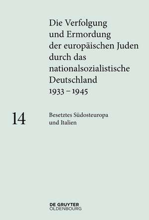 Besetztes Südosteuropa und Italien de Sara Berger