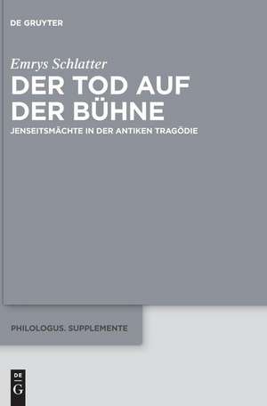 Der Tod auf der Bühne de Emrys Schlatter