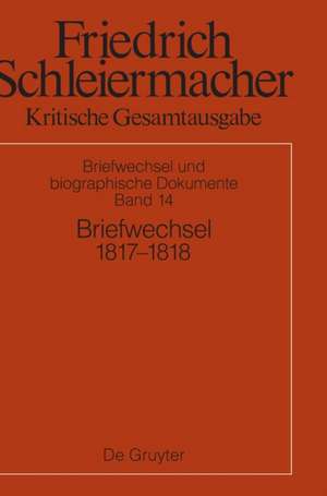 Briefwechsel 1817-1818